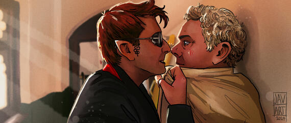 #everyframeagainstthewall | a good omens animation project